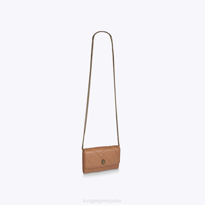 Kurt Geiger mujer cartera colcha london kensington 2LPR95 | bolsas camello